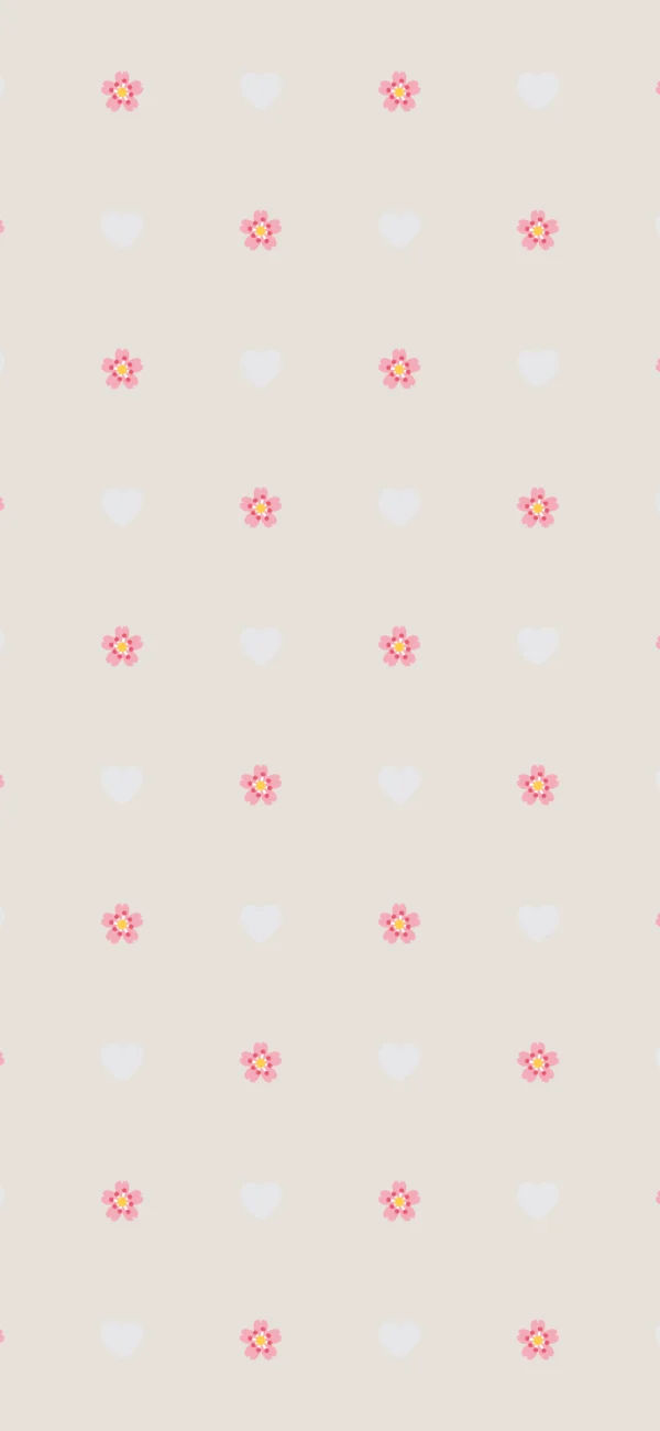 One and one pattern repeated across a minimalist phone wallpaper